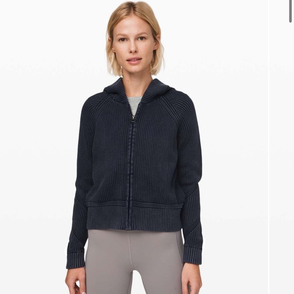 lululemon athletica Tops - Lululemon Rest Assured Full Zip Hoodie